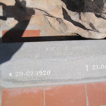 SLABBER Emma nee STOLS 1920-1999