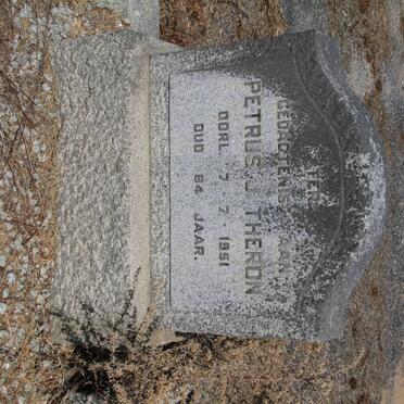 THERON Petrus J. -1951