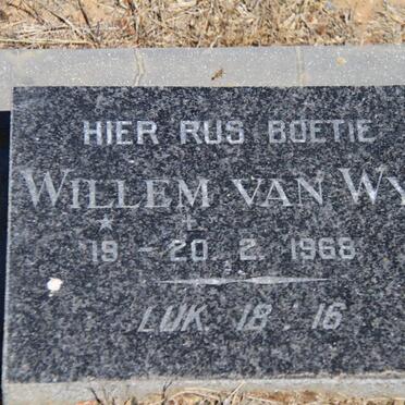 WYK Willem, van 1968-1968