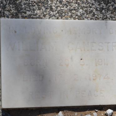 CANESTRA William 1911-1974