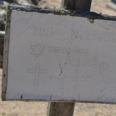 NEETHLING Nick 1923-200?