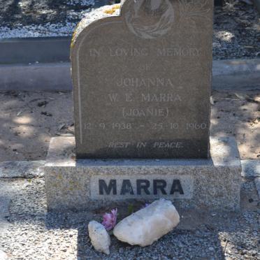 MARRA Johanna W.E. 1938-1960