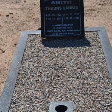 SMITH Theuns 1928-2001 &amp; Sankie 1937-1997