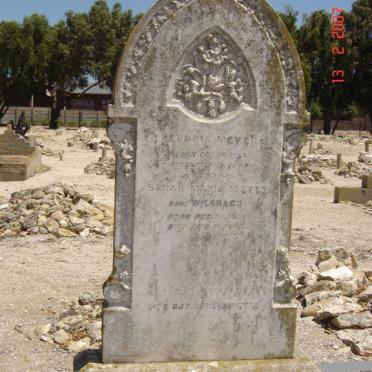 MEYER Hendrik 1825-1907 &amp; Sarah Maria WILSNACH 1826-190?