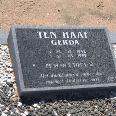 HAAF Gerda, ten 1942-1999