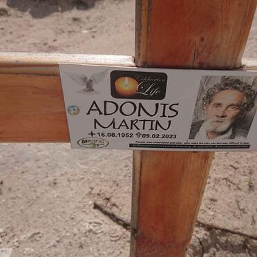 ADONIS Martin 1952-2023