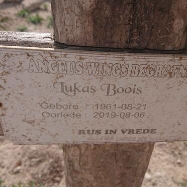 BOOIS Lukas 1961-2019