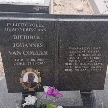 COLLER Diedirik Johannes, van 1953-2015