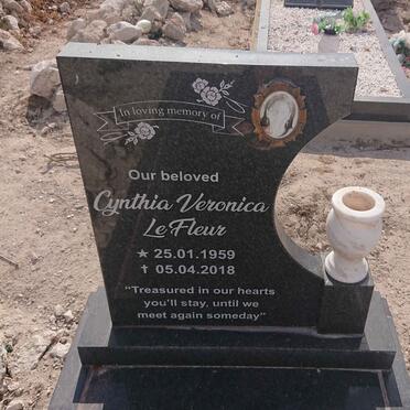 FLEUR Cynthia Veronica, le 1959-2018