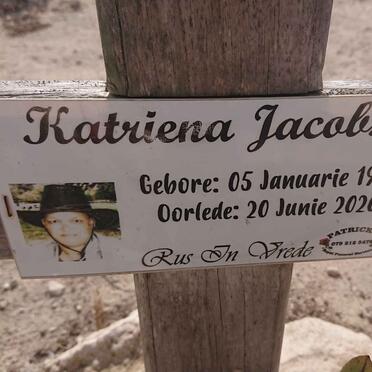 JACOBS Katriena 1965-2020
