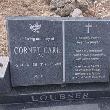 LOUBSER Cornet Carl 1956-2010