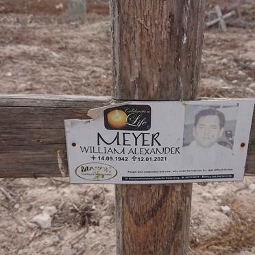 MEYER William Alexander 1942-2021
