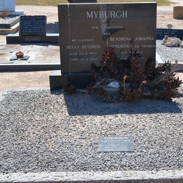 MYBURGH Hugo Hendrik 1897-1970 &amp; Hendrina Johanna TOERIEN 1914-1994 :: TOERIEN Barend Jacobus 1921-2009