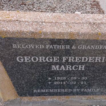 MARCH George Frederick 1928-2014