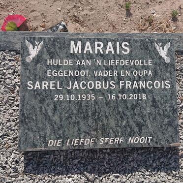 MARAIS Sarel Jacobus Francois 1935-2018