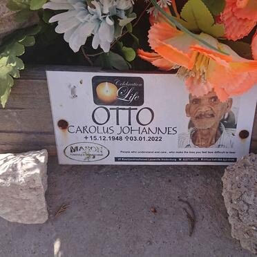 OTTO Carolus Johannes 1948-2022