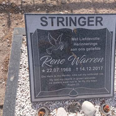 STRINGER Rene Warren 1968-2017