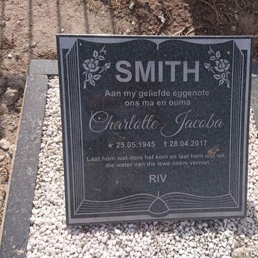 SMITH Charlotte Jacoba 1945-2017