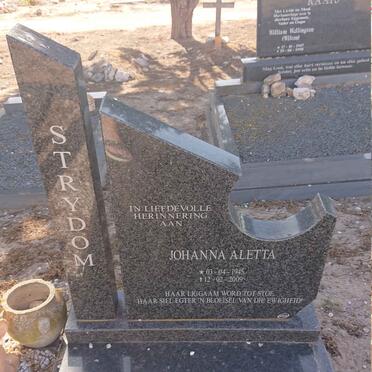 STRYDOM Johanna Aletta 1945-2009