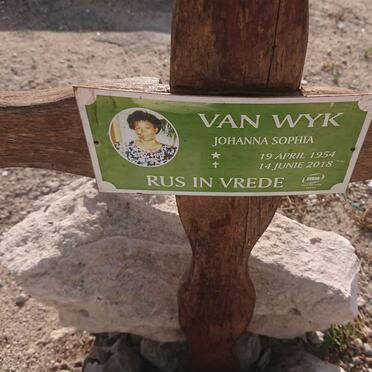 WYK Johanna Sophia, van 1954-2018