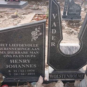 WOLSTENHOLME Henry Johannes 1934-2014