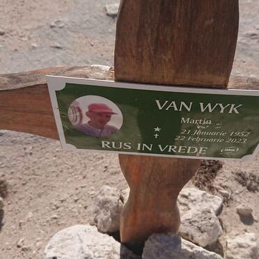 WYK Martin, van 1952-2023