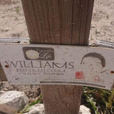 WILLIAMS Eben Malcolm 1977-2019