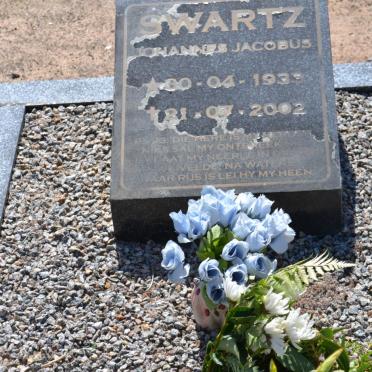 SWARTZ Johannes Jacobus 1933-2002