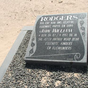 RODGERS John William 1934-1997