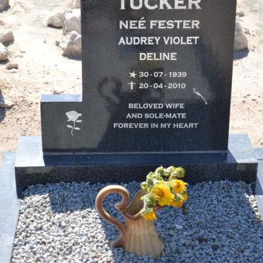 TUCKER Audrey Violet Deline nee FESTER 1939-2010