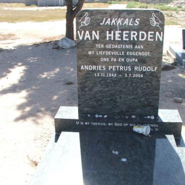 HEERDEN Andries Petrus Rudolf, van 1942-2004