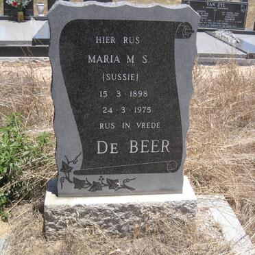 BEER Maria M.S., de 1898-1975