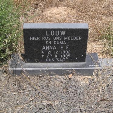 LOUW Anna E.F. 1902-1995