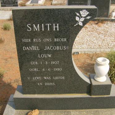 SMITH Daniel Jacobus Louw 1907-1980