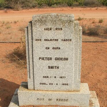 SMITH Pieter Gideon 1877-1966