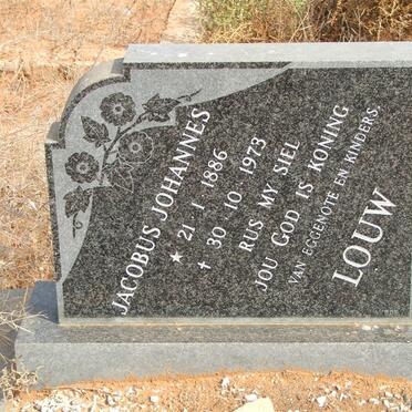LOUW Jacobus Johannes 1886-1973