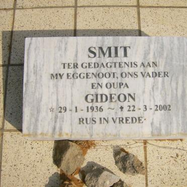 SMIT Gideon 1936-2002