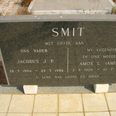 SMIT Jacobus J.P. 1904-1984 &amp; Amos L. 1909-1978 