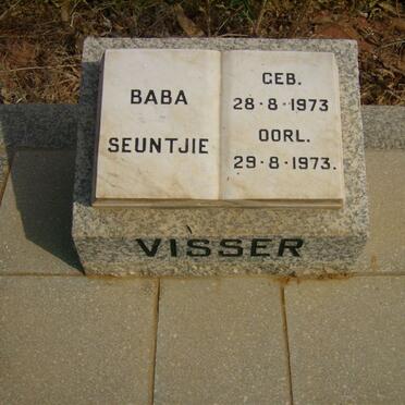 VISSER Baba seuntjie 1973-1973