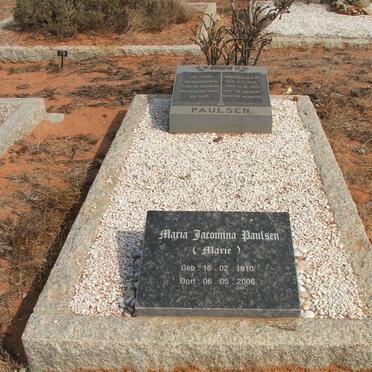 PAULSEN Christiaan H. 1906-1973 &amp; Maria Jacomina 1910-2006