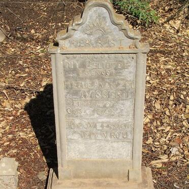 ZYL Heelie A., van nee VISSER 1887-1942