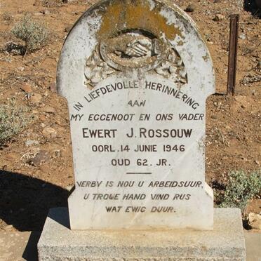 ROSSOUW Ewert J. -1946