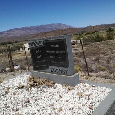 Western Cape, LADISMITH district, Zeekoegats Drif 45, farm cemetery_03