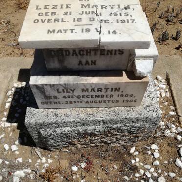 MARTIN Lily 1904-1906 :: MARTIN Lezie 1915-1917