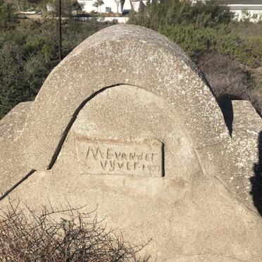 VYVER M.E., v.d. -1937