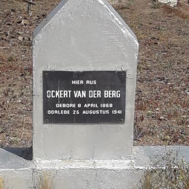 BERG Ockert, van der 1868-1941