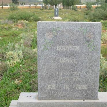 BOOYSEN Daniël 1947-1986