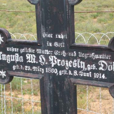 PROZESKY Augusta M.D. nee DÖHNE 1860-1914