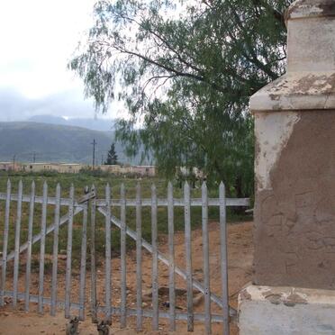 Western Cape, LADISMITH district, Amalienstein Mission Station, cemetery