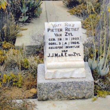 ZYL Pieter Retief, van 1903-1904